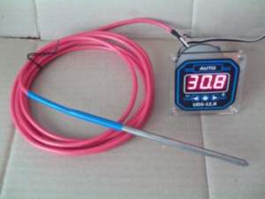 Терморегулятор UDS-12.R  DSt  -55 до +125 С герметичный выносной датчик точность 0,1 С тер