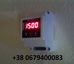 Cчетчик импульсов, UDS-220.R СNT, 220V до 9999 значений, на DIN-рейку
